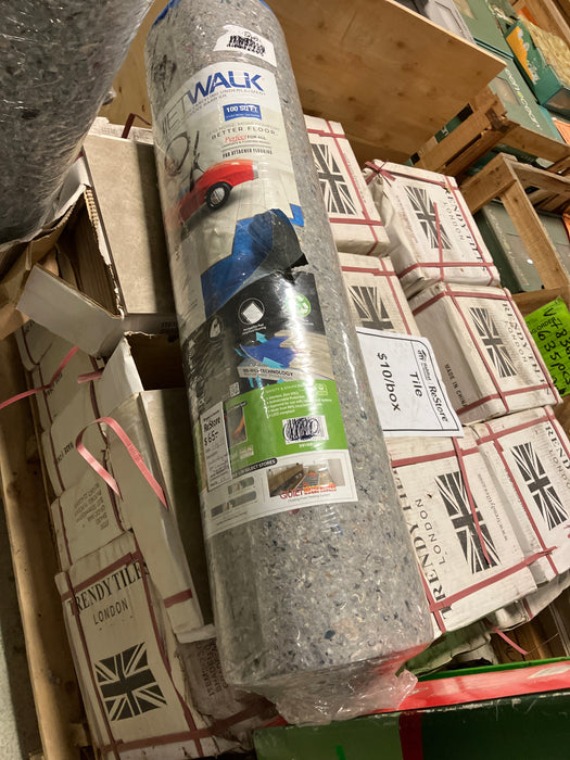 QuietWalk 100 Sq Ft Premium Sound & Moisture Barrier Underlayment for Laminate & Engineered Floors
