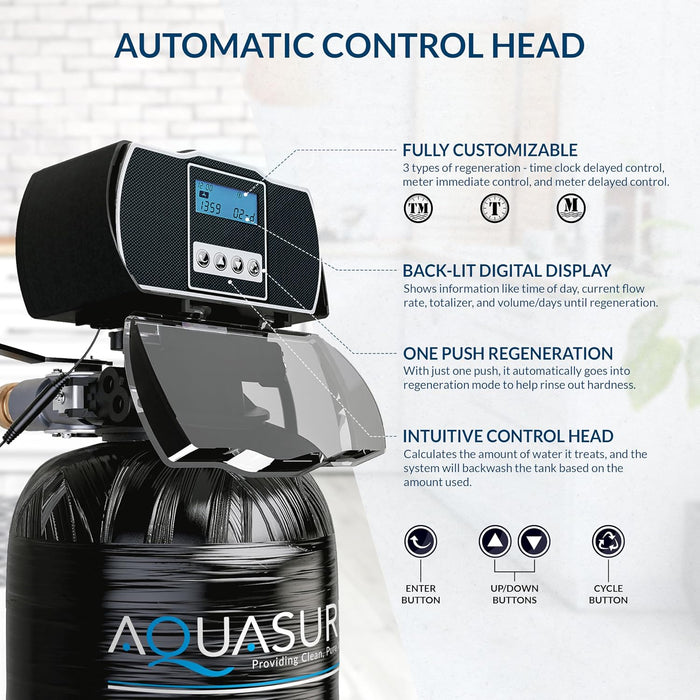 Aquasure Harmony Series 48,000 Grain Digital Metered Water Softener (new)