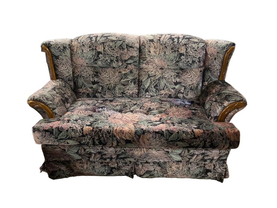 Floral Loveseat (used)