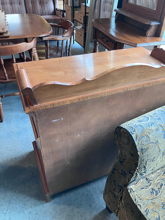 Wooden Wine Storage Cabinet with Drawers (USED)