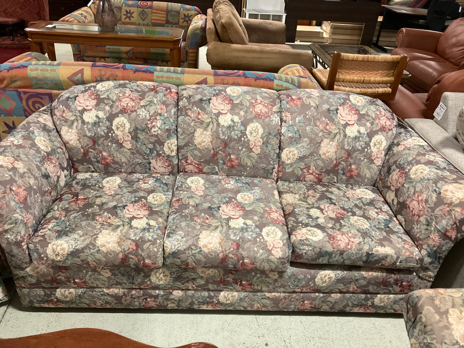 Floral couch (used)