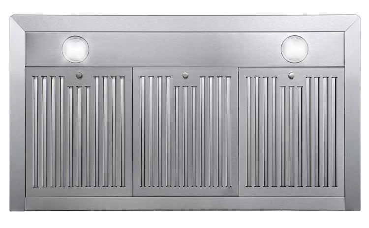 Cosmo 36 in. Vista Collection Ducted Wall Mount Range Hood, Touch Controls, Stainless Steel (new)