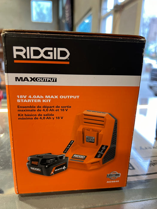 18V Max Output Starter Kit