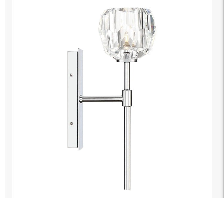 Regalia 1 Light 7 inch Polished Chrome Vanity Light Wall Light (New)