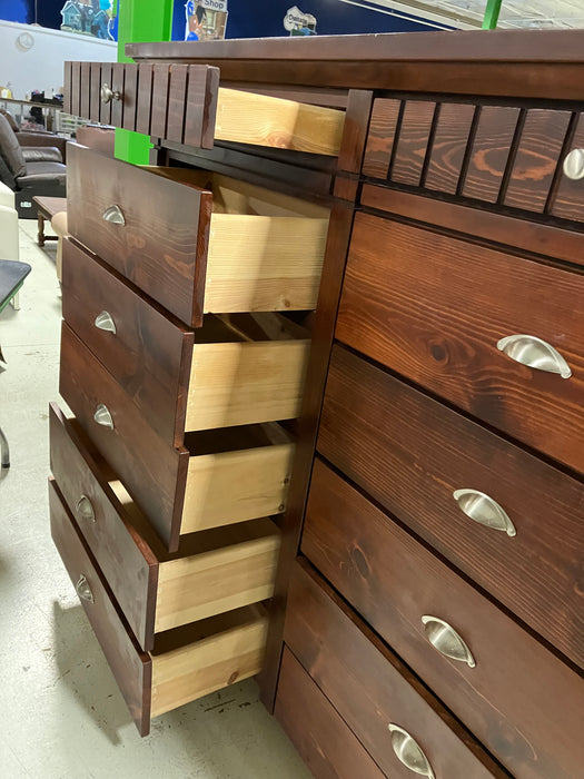 Dark Brown Dresser - (used)