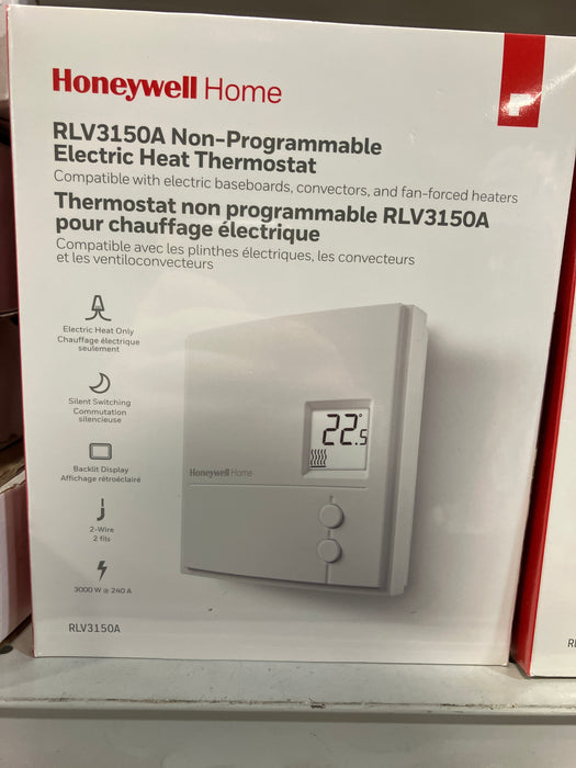 Honeywell Home Digital Non-Programmable Electric Baseboard Heat Thermostat