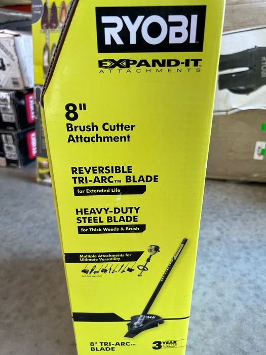 RYOBI Expand-It 8 in. Brush-Cutter Trimmer Attachment (new)
