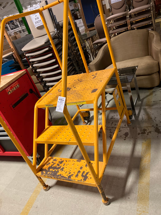 Industrial Tilt + roll Ladder (used)