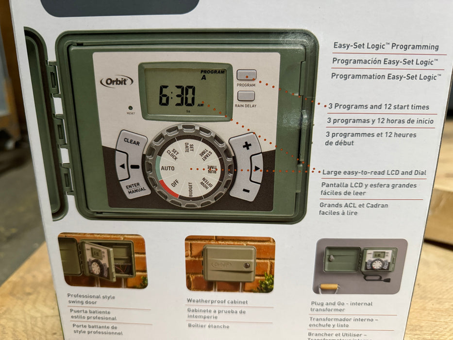 12 Station Sprinkler Timer