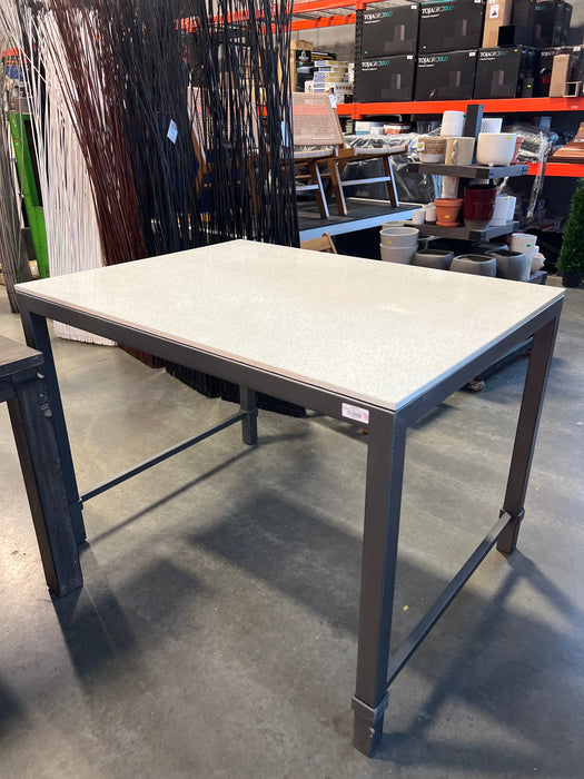 Marble Top Metal Table (Used)