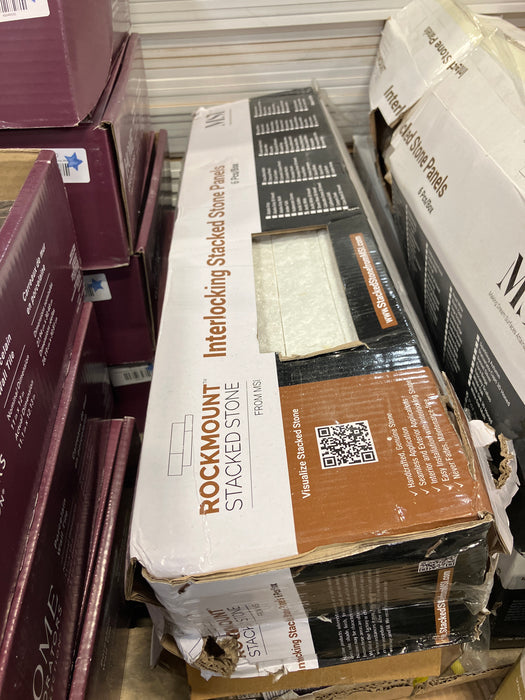 MSI Stone ULC Ledger Panel 6 in. x 24 in. Splitface Marble Wall Tile (6 sq. ft./Case)