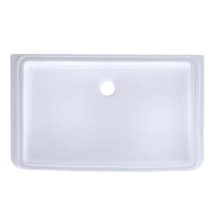 TOTO Rectangular Undermount Bathroom Sink with CeFiONtect, Cotton White (new)