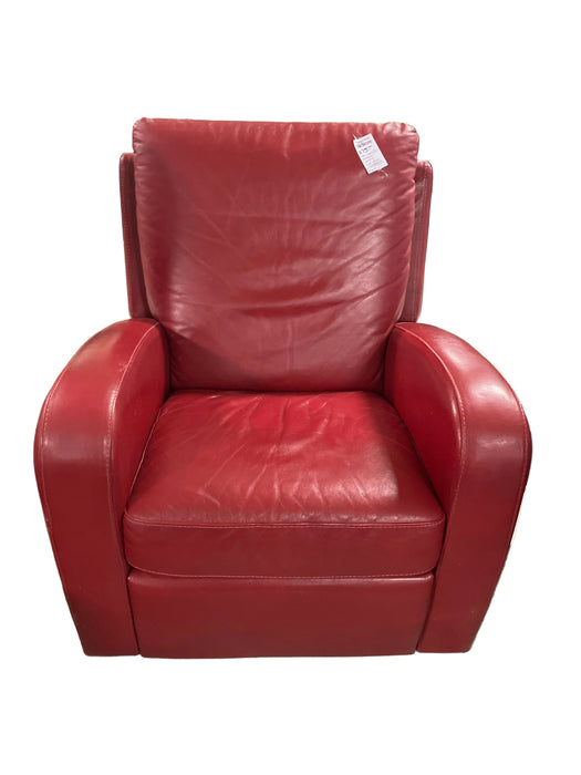 Red Leather Chair (used)