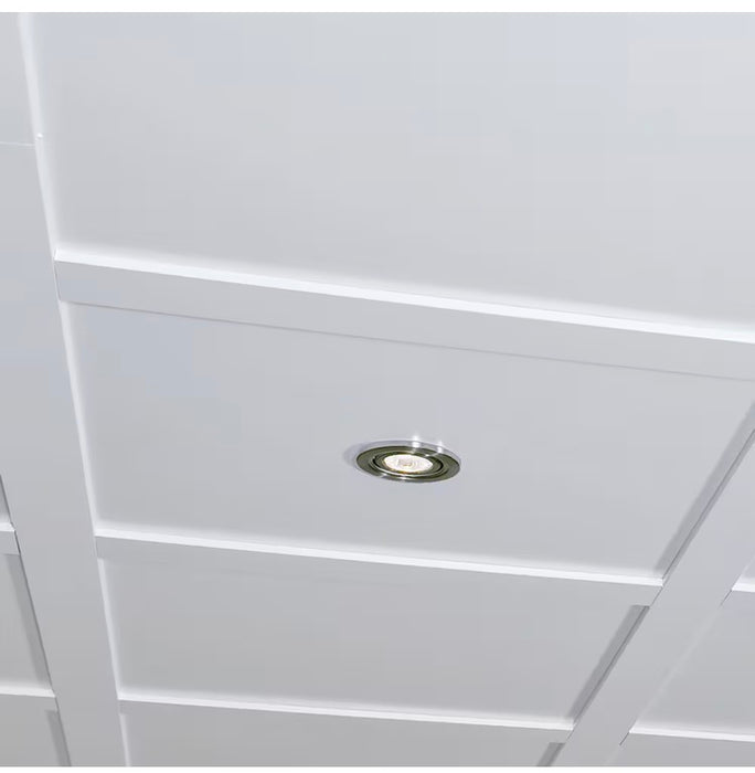 Embassy Ceilings Suspended Ceiling Tile Kit - 8 Panels 2 ft. x 2 ft. (40 sq. ft. total coverage)