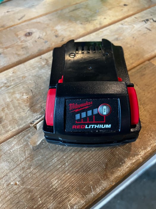 Milwaukee Tool 18V M18 Lithium-Ion Compact (CP) 2.0 Ah REDLITHIUM Battery (New)