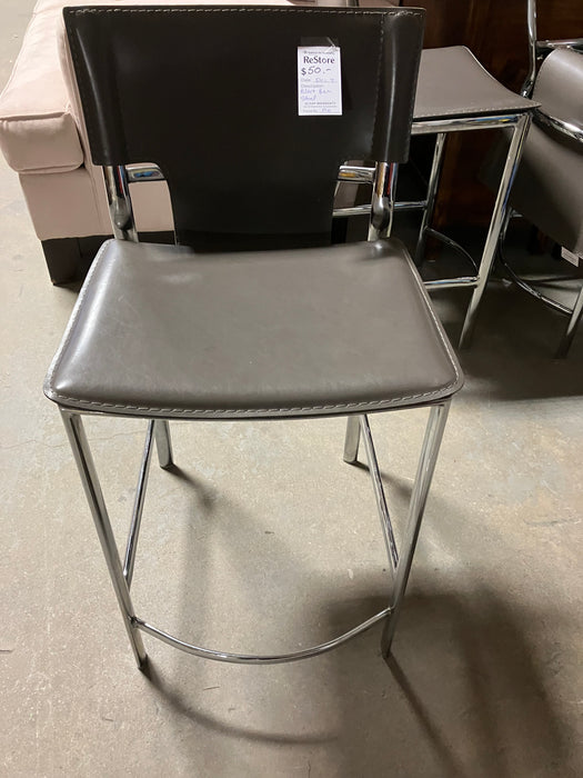 Grey Bar Stool