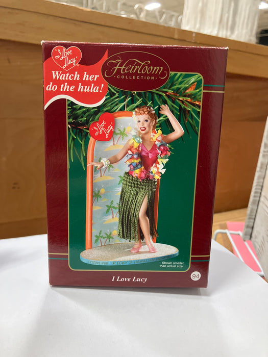 “I Love Lucy” Hula Carlton Cards Christmas Ornament