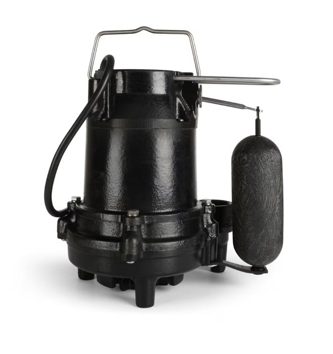 Everbilt 1/2 HP Cast Iron Sump Pump (New)