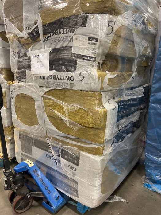 4" PowerWool Cavity Semi-Rigid Mineral Wool Insulation