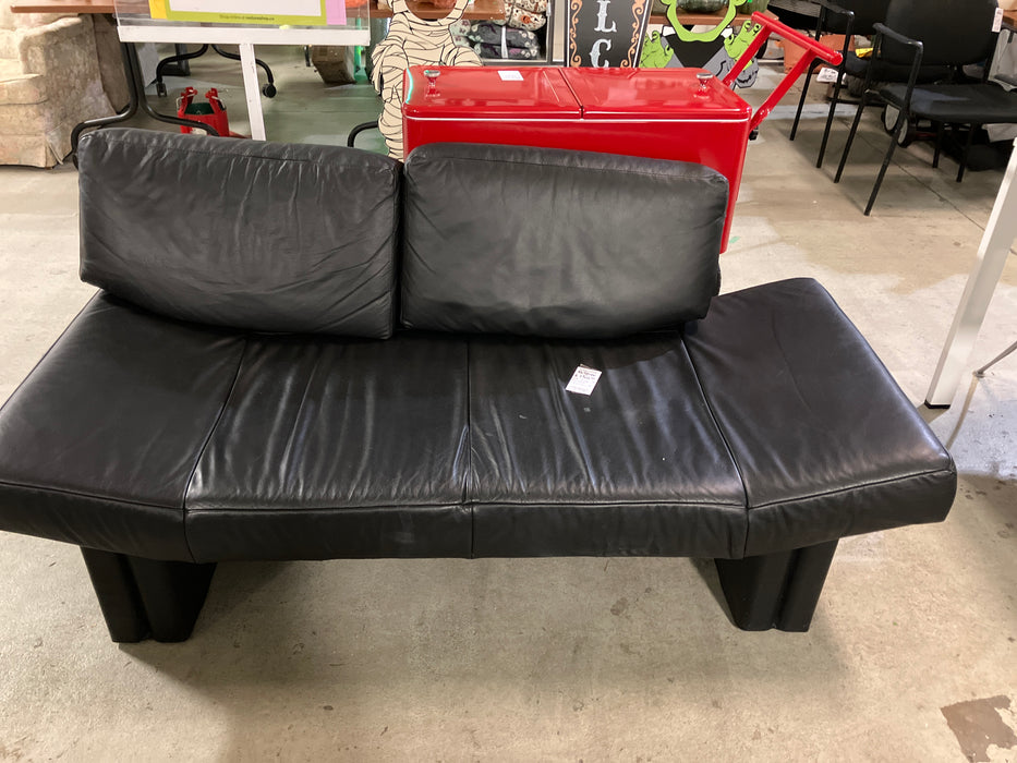 Black Loveseat (used)
