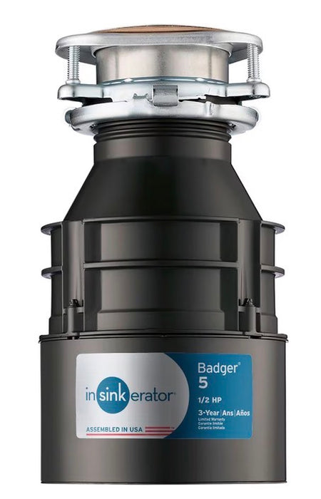 Insinkerator Badger 5 1/2 HP In-Sink Food Waste Disposer