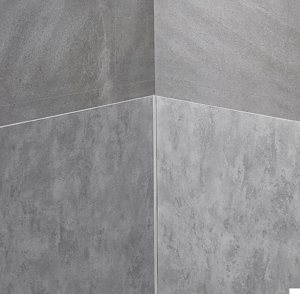 OVE Decors Lotus 31-in x 74-in Grey Concrete Finish Shower Panel (New)