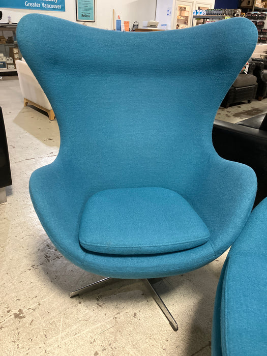 Blue Egg Chair (used)