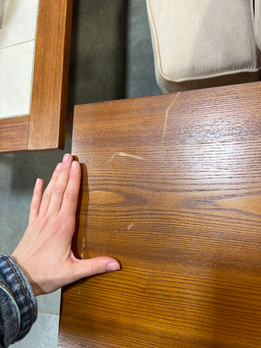 Wooden TV Stand with Cupboard (used)