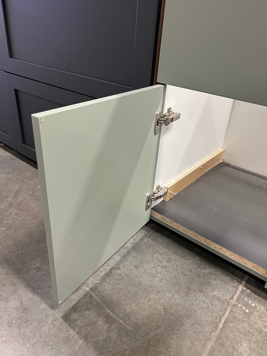 Evergreen Fog Base Kitchen Cabinets (new)