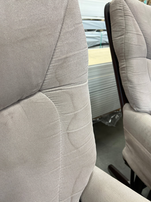 Beige Wooden Rocking Chairs