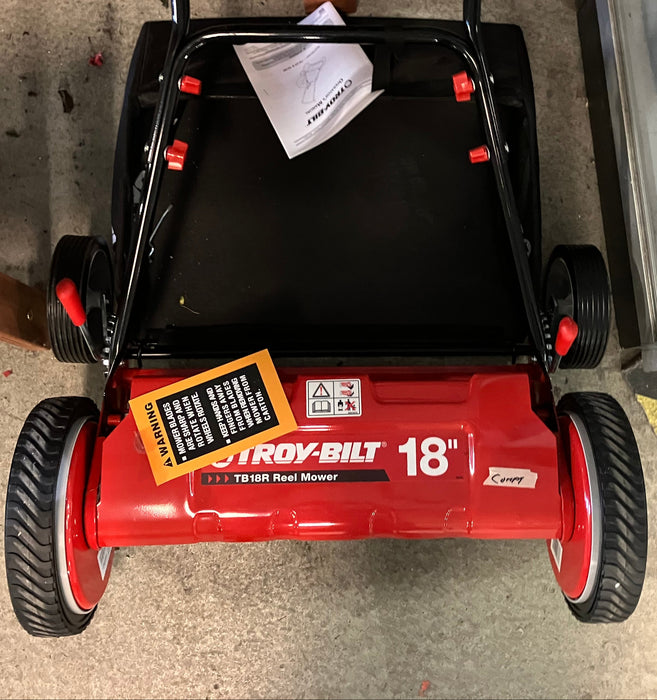 Troy-Bilt 18-inch Manual Reel Lawn Mower