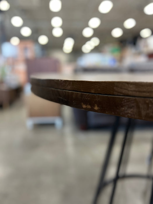 Rustic Round Dining Table