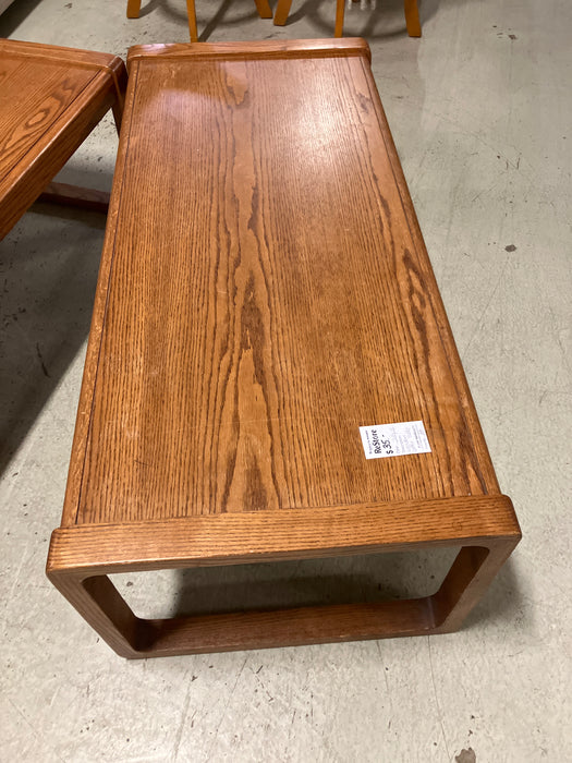 Wooden coffee table (used)