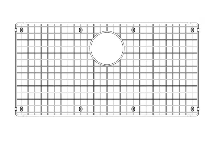 Blanco Stainless Steel Sink Grid for Quatrus 32" Single Bowl Sinks (New)