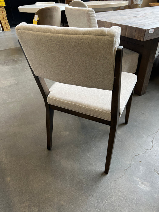 Cream and Wood Chair (new)
