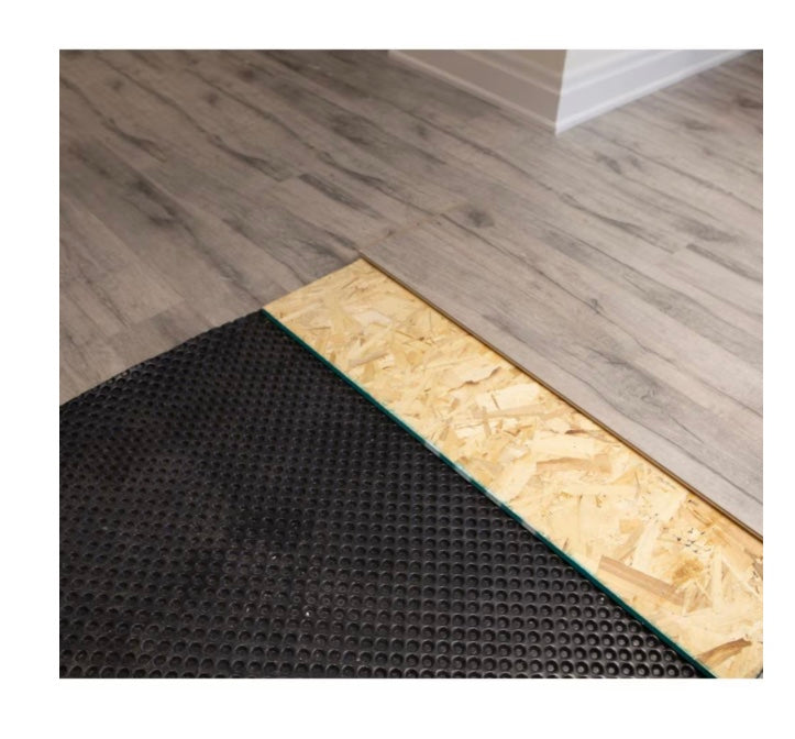 AlinO 4-ft. x 50-ft. (200 SQF.) Dampro Floor Underlayment (new)