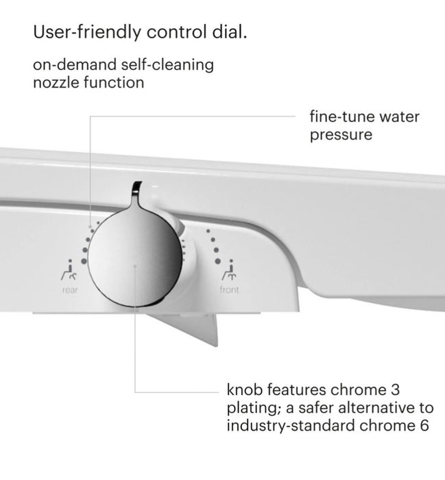 Swash CL150 Non-Electric Bidet Toilet Seat (new)