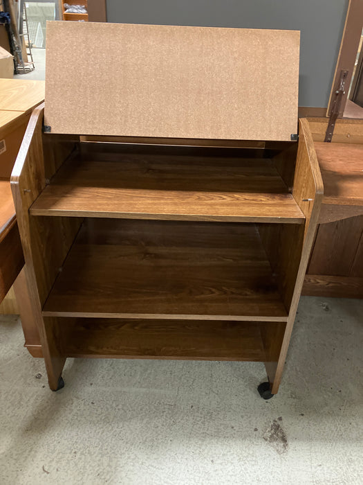 Vintage rolling utility cart (used)
