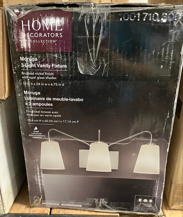 3-Light Bathroom Dimmable Vanity Light