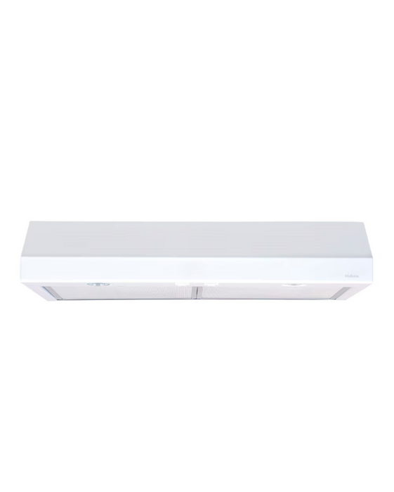 Broan-NuTone Unity 30-inch Under Cabinet Range Hood, 300 MAX Blower CFM in White, Optional Ductless Filter Separate (new)