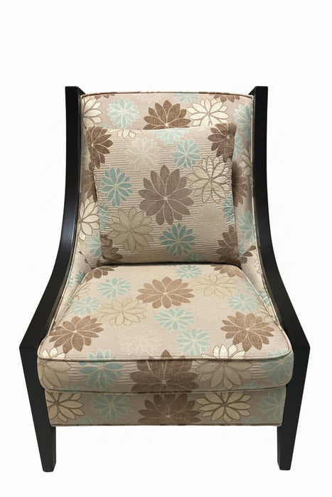 Floral Accent Chair