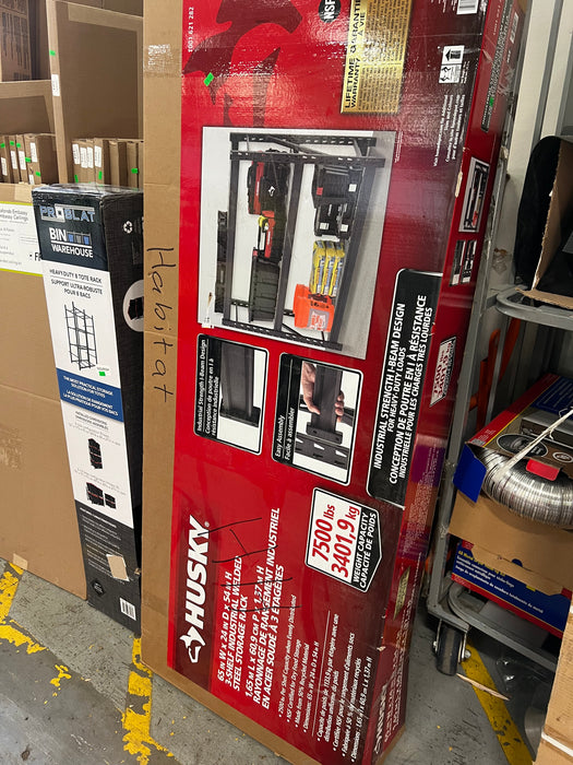 Husky 65" Steel Storage Rack