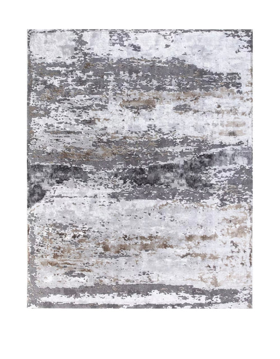Home Decorators Collection Lakeside Grey 7 ft. 10-inch x 9 ft. 10-inch Indoor Area Rug (new)