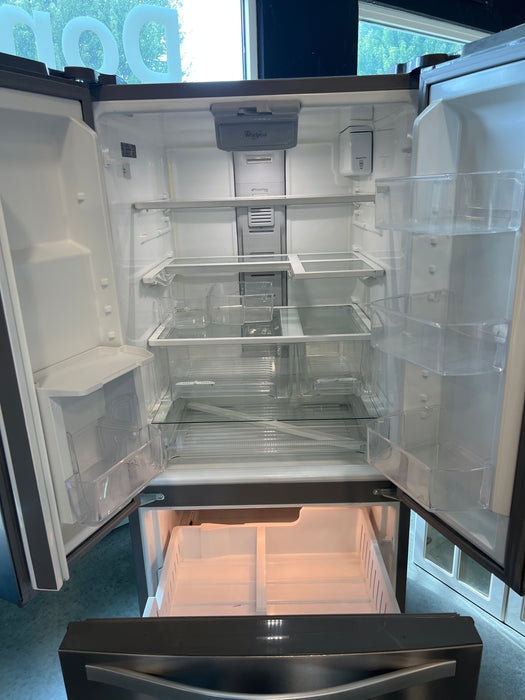 Whirlpool WRF560SEYM04 French Door Fridge with Freezer Drawer and Water Dispenser (used)