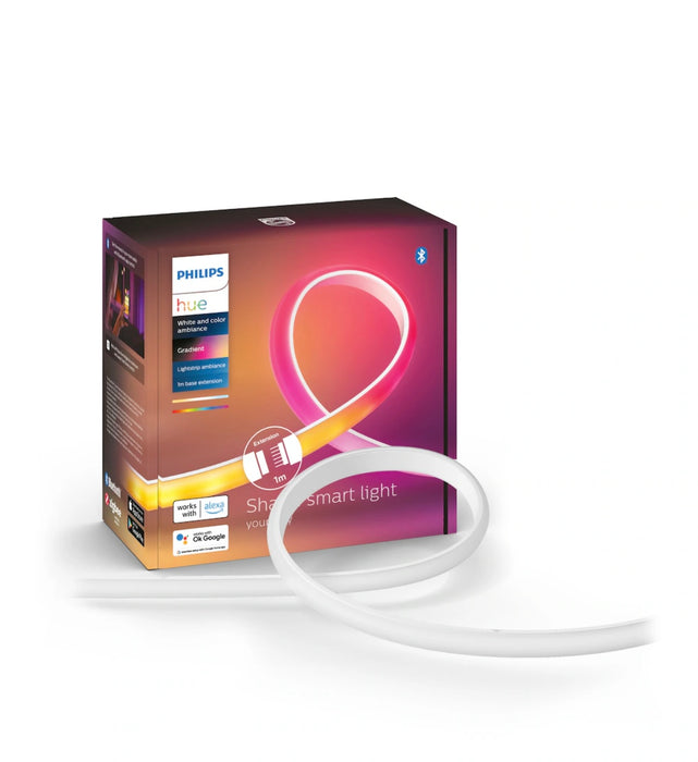 Philips HUE White and Colour Ambiance Gradient Lightstrip Extension (1m) (new)