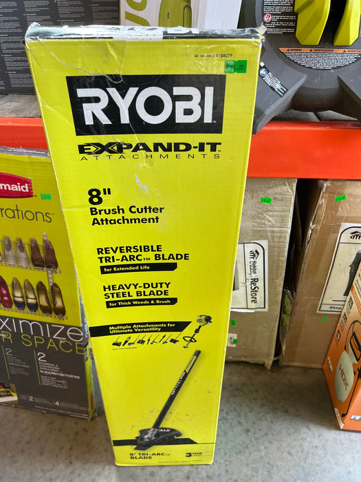 RYOBI Expand-It 8 in. Brush-Cutter Trimmer Attachment (new)