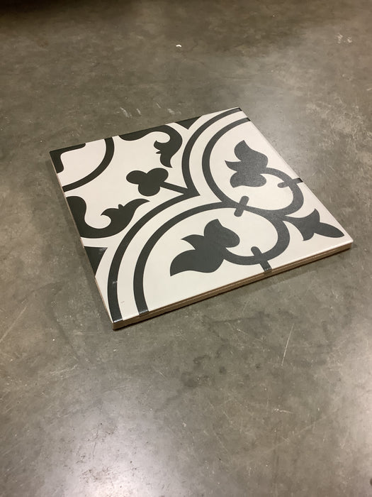 Modamo Gran Canaria White 7-3/4-inch x 7-3/4-inch Porcelain Floor & Wall Tile (10.76 sq. ft./ case) )