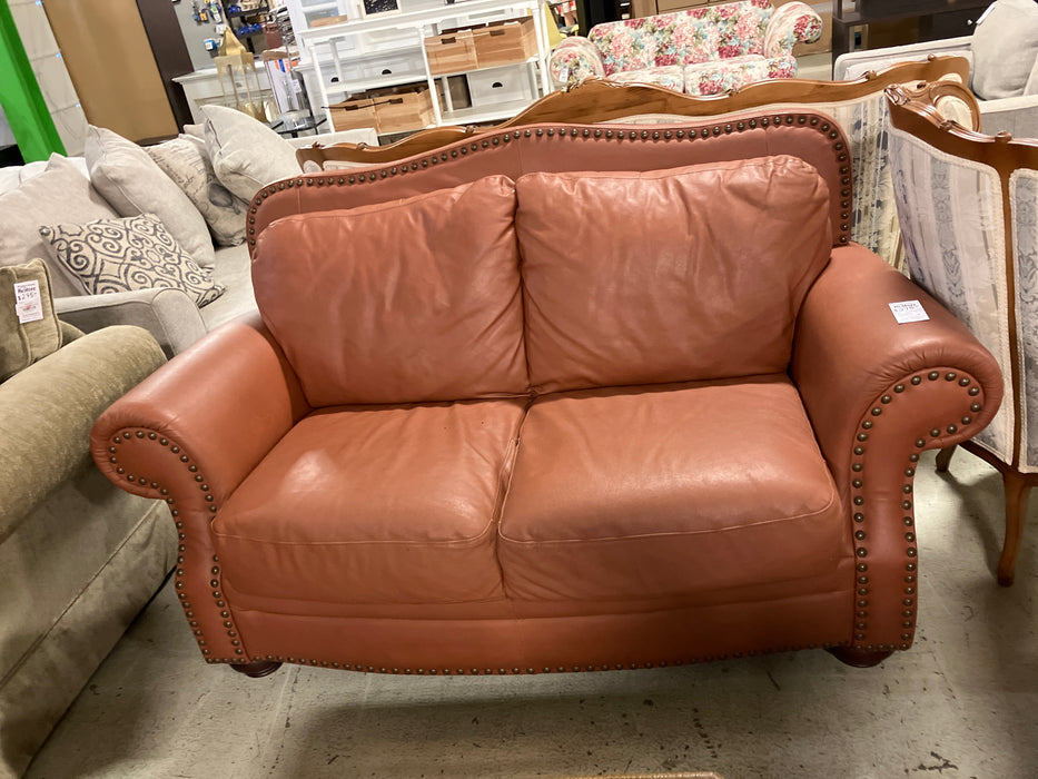 Leather Loveseat (used)