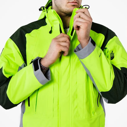 The North Face Phlego 2L Dryvent Jacket Safety Green Men's Small