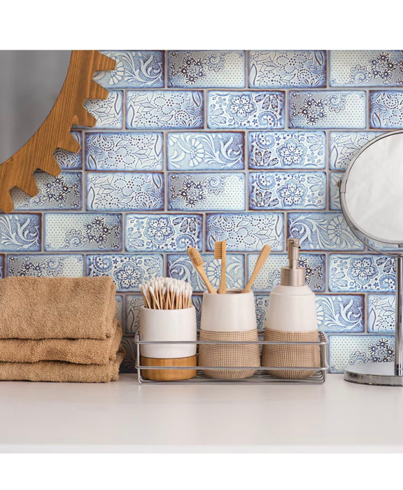 Merola Tile Antic Feelings Via Lactea 3-inch x 6-inch Ceramic Wall Tile (4 sq. ft. / case)  (new)